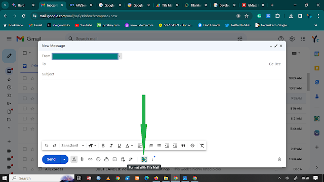 Tifa Mail screenshot 1
