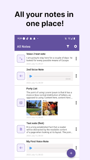 Screenshot Voice Recorder & Voice Notes