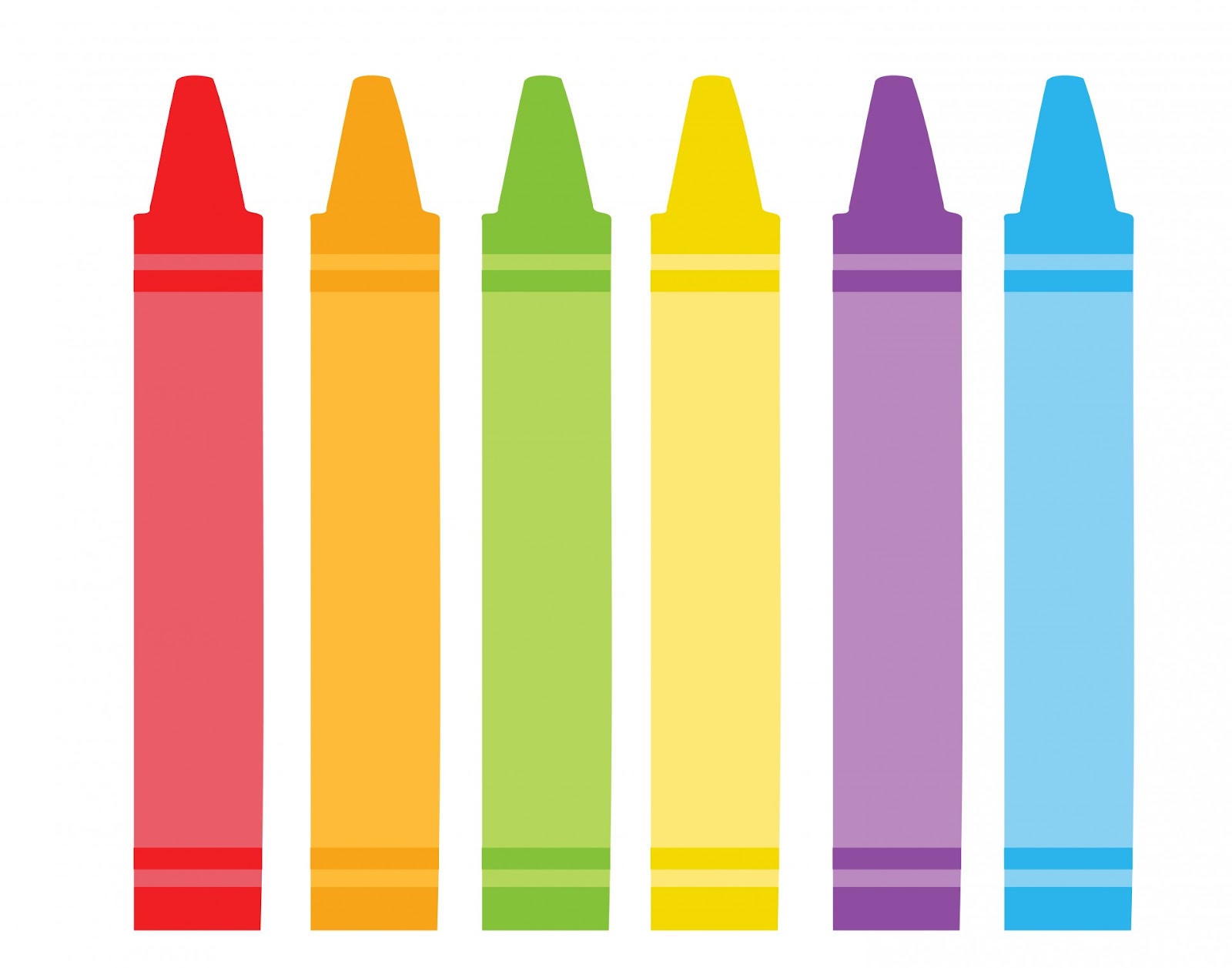 ... Colorful Crayons Clipart ...