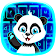 Neon Panda  icon