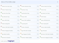 The Coffee Lodge menu 2