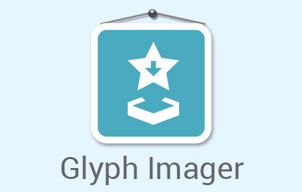 Glyph Imager - turn glyphs to images Preview image 0