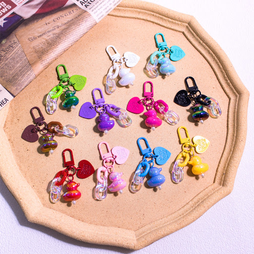 Title 3, Colorful Little Duck Keychain Ornaments. Add a ...