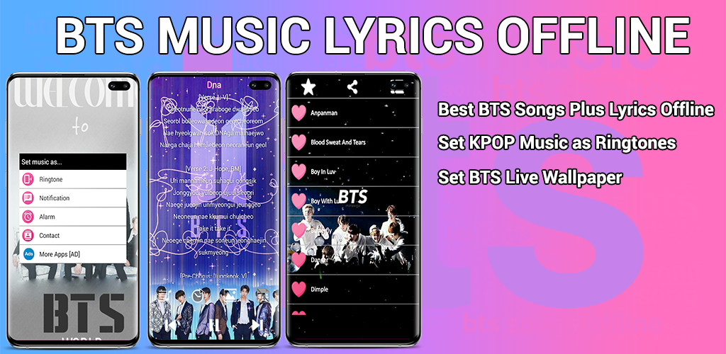 Bts Music Kpop Songs Offline アンドロイド用 Apk ダウンロード