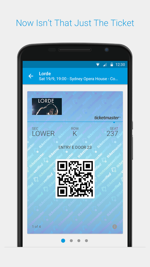 Ticketmaster AU Event Tickets Android Apps on Google Play