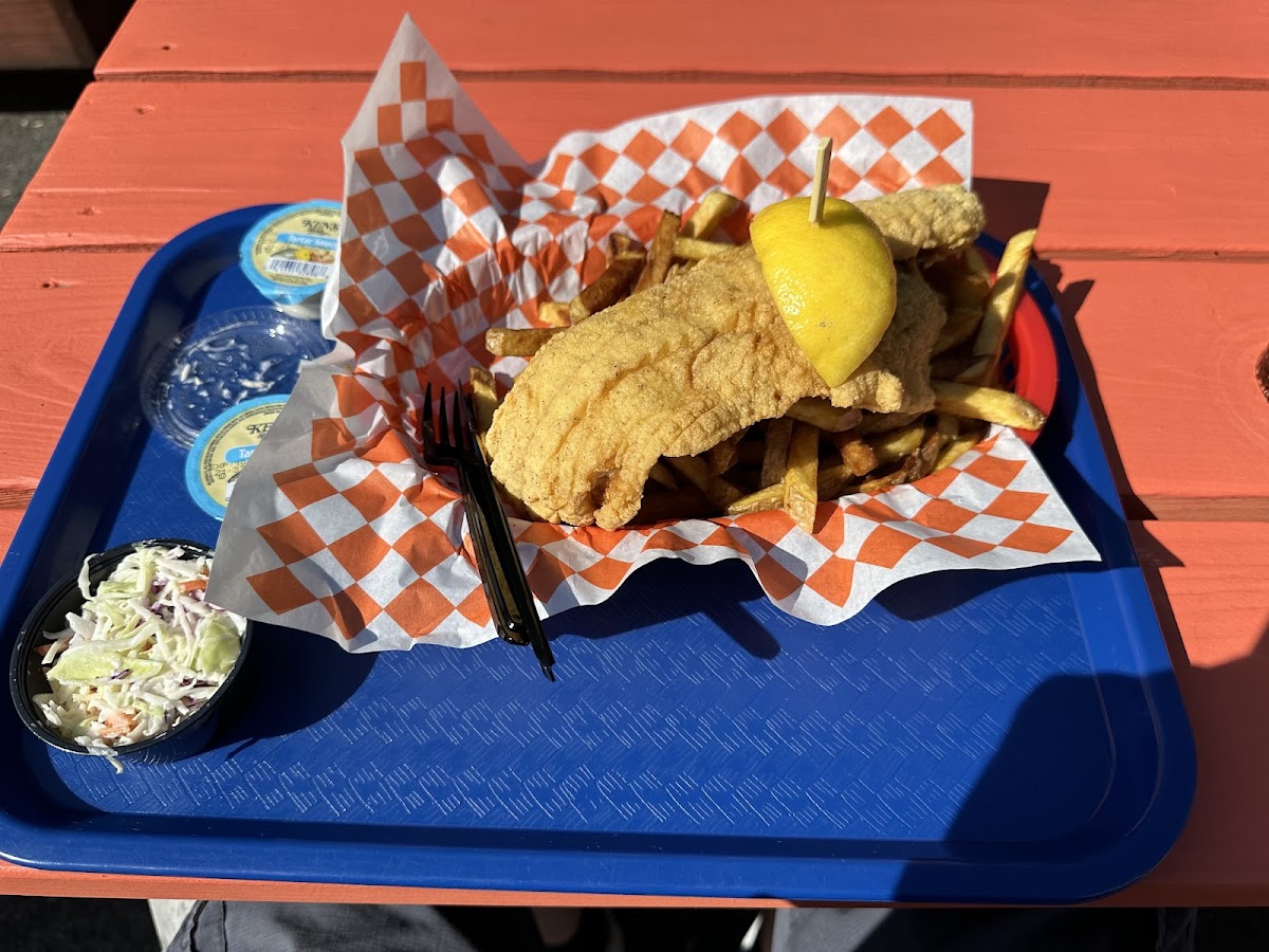 Fried Haddock