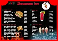 Shawarma Inn menu 1