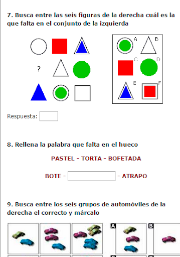 Test de Inteligencia CI