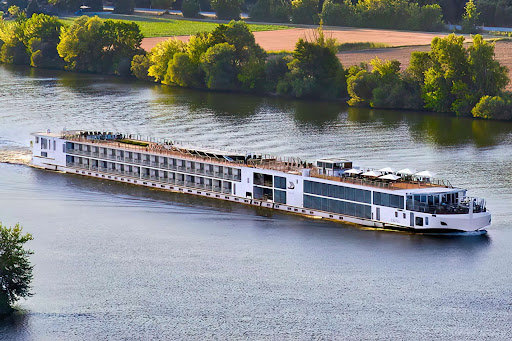 One of four longships purpose-built for France's Seine River, Viking Radgrid is named for one of the legendary horse-riding Valkyries. 