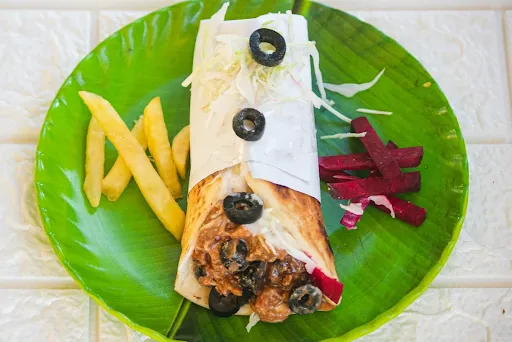 Black Olives Chicken Shawarma