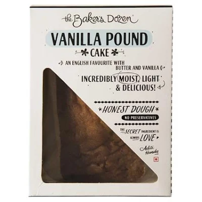 THE BAKERS DOZEN Vanilla Pound Cake - 1 pc