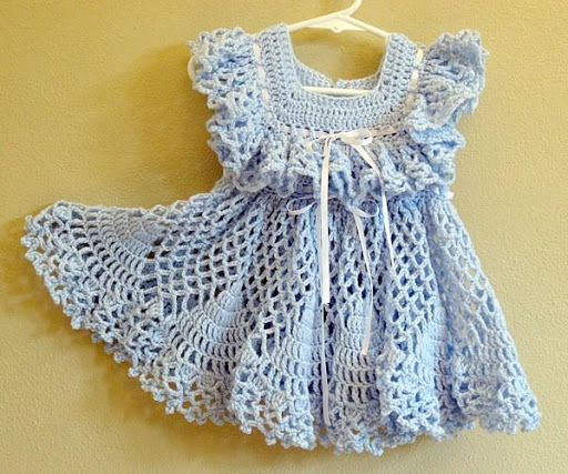 Crochet Baby Dress