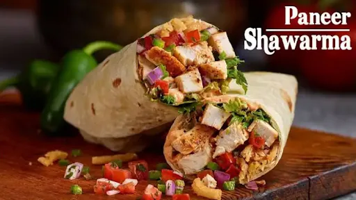 Juicy Paneer Makhni Shawarma