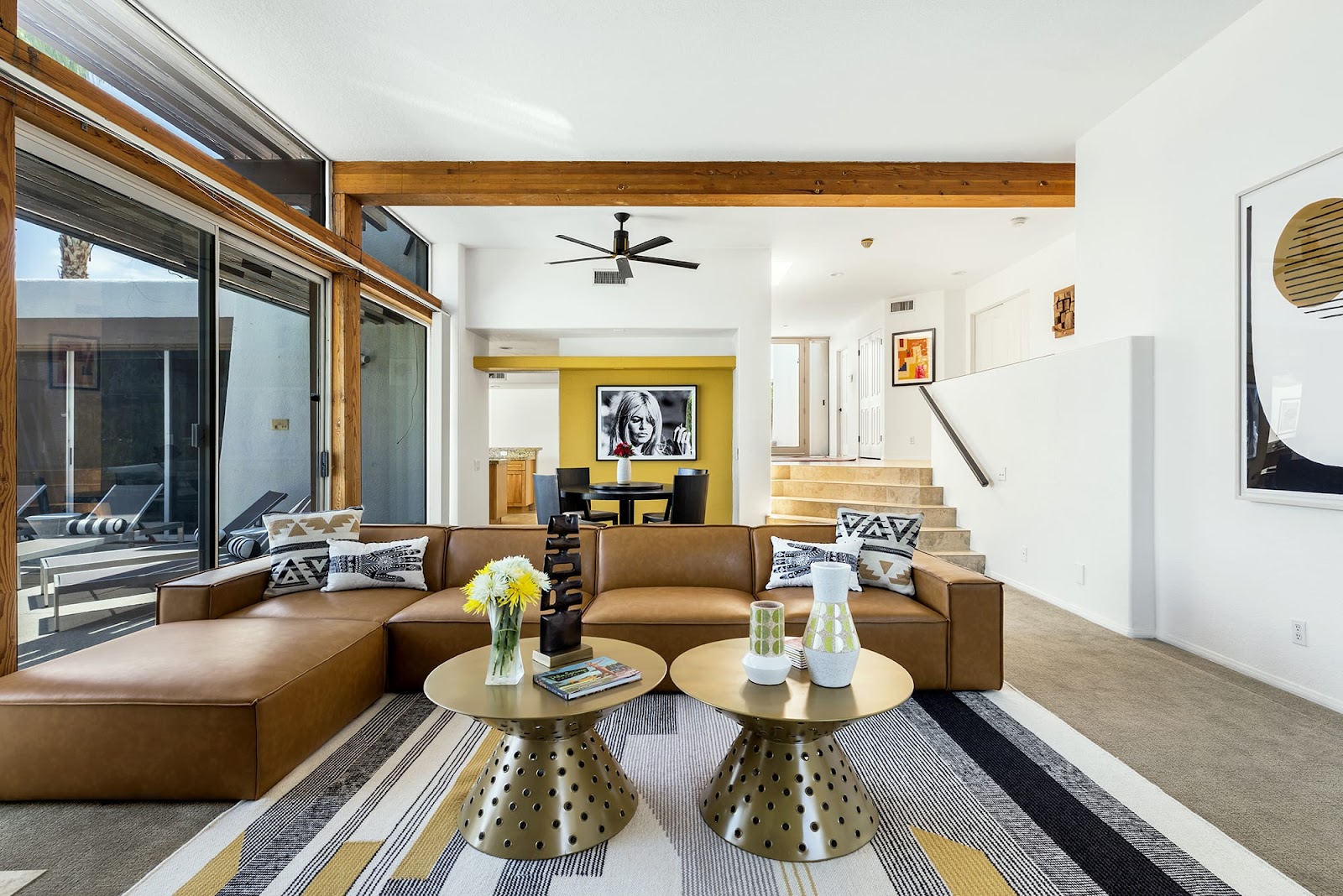 Sunsplash, a mid-century modern vacation rental in Palm Springs