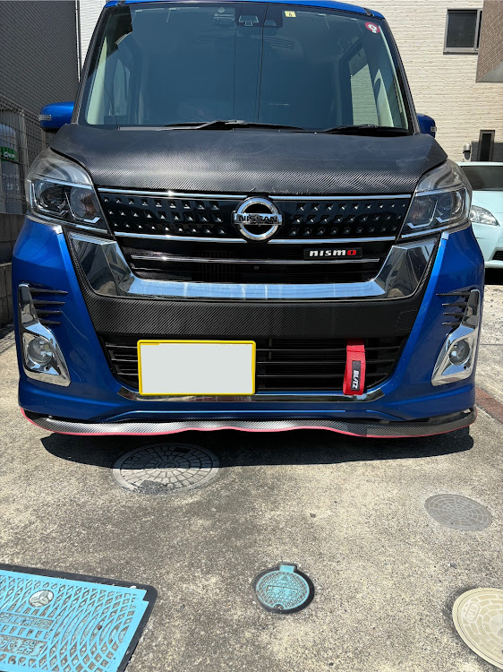 デイズルークスの顔面アップ選手権・DIY・デカール貼り・模様替えに関するカスタム事例の投稿画像2枚目