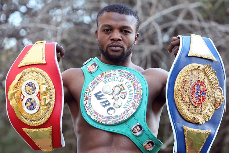 Ilunga " Junior" Makabu, WBF, IBF Youth and WBC Silver Cruiserweight Champion , during an interview with Sowetan in Rosebank, Johannesburg.