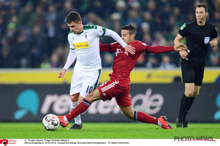 Assist van Hazard levert Mönchengladbach een puntje op