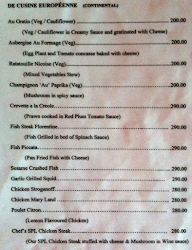 Madame Shanthe's menu 3