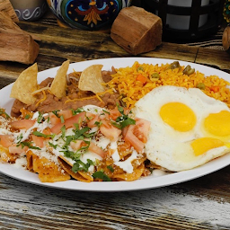 Chilaquiles & Eggs Breakfast