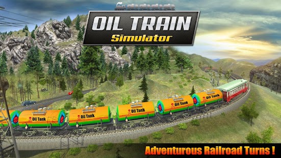 Oil Train Simulator - Free Train Driver Screenshot