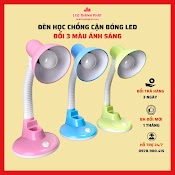 Đèn Học Để Bàn Desk Lamp 3 Màu Ánh Sáng , Chống Cận Nhỏ Gọn Tiết Kiệm Điện , Bảo Vệ Thị Lực