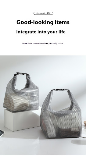 Title 6, Waterproof EVA Cosmetic Tote Bag Stain and Stai...