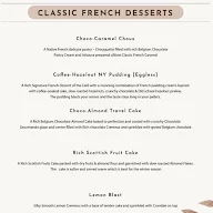 Maison Du Brownie And Cheese Cake menu 2