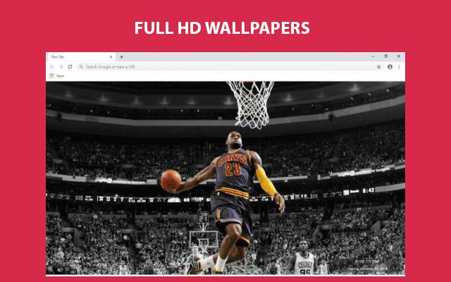 LeBron James Wallpapers and New Tab