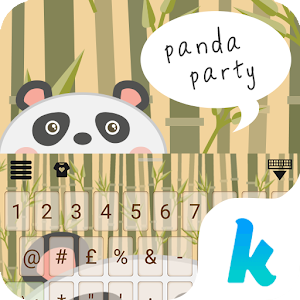 Panda Party Keyboard Theme  Icon