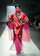 Marianne Fassler at African Fashion International Joburg Fashion Week.