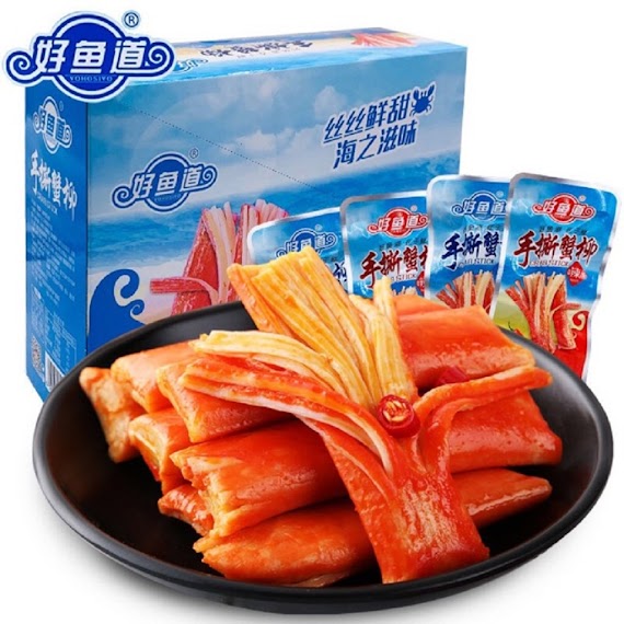 Thanh Cua Ăn Liền Tẩm Vị Cay Tứ Xuyên 14Gr Đồ Ăn Vặt Trung Quốc Shop Yudofood