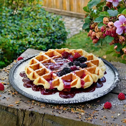 Mixed Fruit Waffle