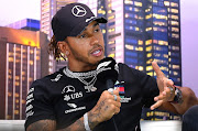 Lewis Hamilton of Great Britain and Mercedes GP speaks to the media during a press conference during previews ahead of the F1 Grand Prix of Australia at Melbourne Grand Prix Circuit on March 12, 2020 in Melbourne, Australia. 