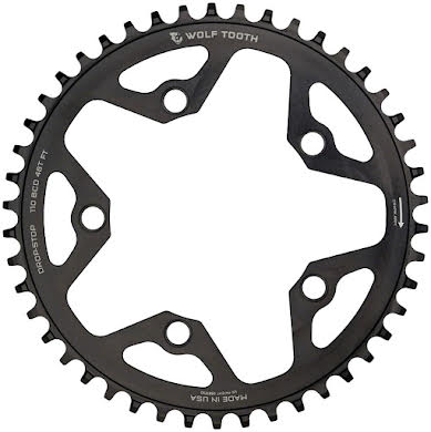 Wolf Tooth 110 BCD Cyclocross and Road Chainring - 110 BCD, 5-Bolt, Drop-Stop, 10/11/12-Speed Eagle and Flattop alternate image 3