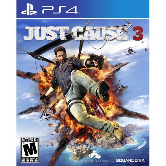 Đĩa Game Ps4 : Just Cause 3 Likenew