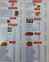 Rasoiii menu 1