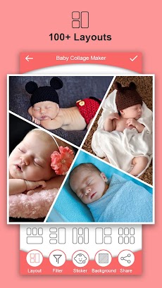 Baby Shower Photo Collage Makerのおすすめ画像1