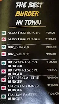 Brew XpresZ menu 7