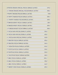 California Pizza menu 2