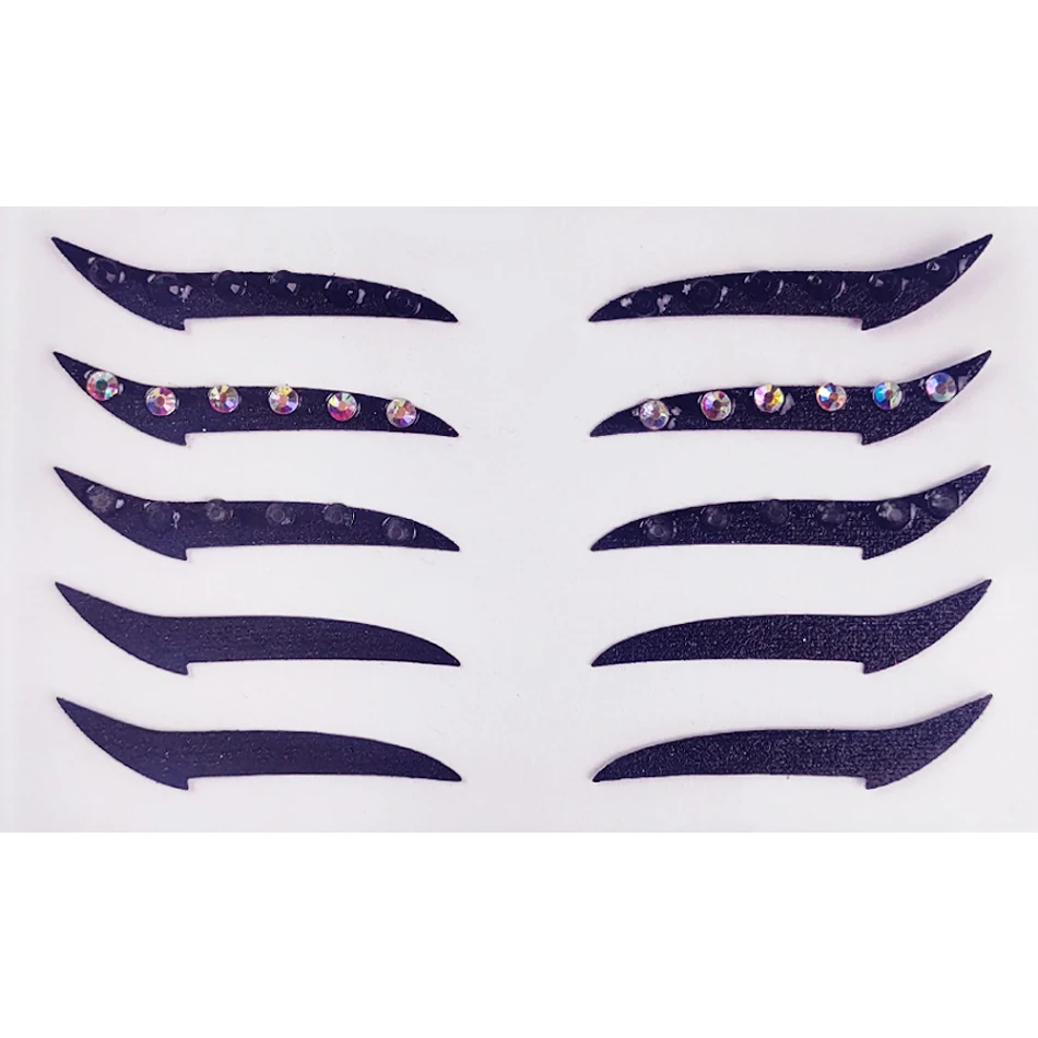 Self-adhesive Eyeshadow Stickers Stage Makeup Party Easy Application Instant Perfect Look Waterproof and Long Lasting fo