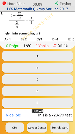 YKS Matematik Çıkmış Sorular