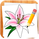 Herunterladen How to Draw Flowers Installieren Sie Neueste APK Downloader