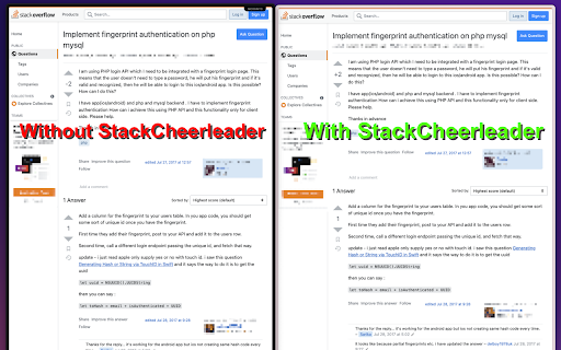 StackCheerleader