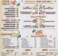 Zaika-E-Hind menu 1