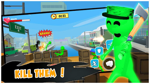 Anger Of Stickman  Zombie Shooting Game