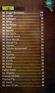 Gulzar E Mohammedi menu 2