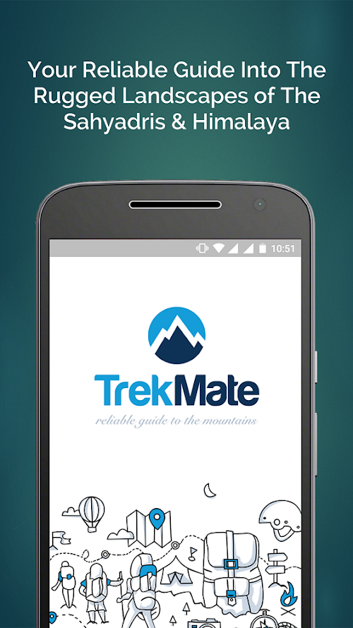 Android application TrekMate screenshort