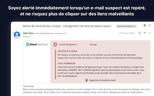 Giant Sentinel - Gmail™ Phishing Protection