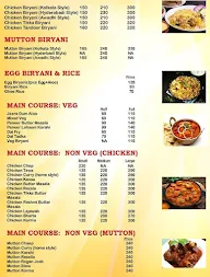 Kolkata Biryani Point menu 1