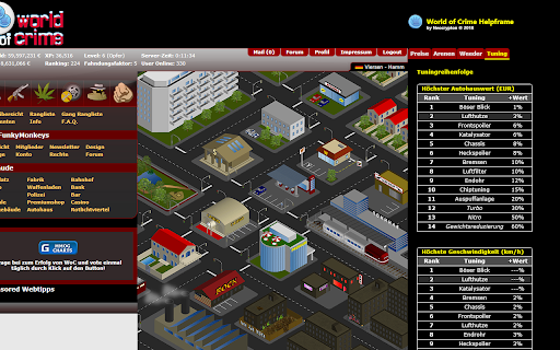 World of Crime Helpframe v2.3